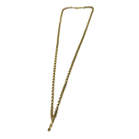 Accessocraft NYC Choker or Long Length Chain Necklace gold Tone - Picture 3 of 4